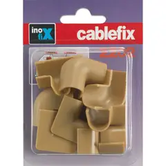 INOFIX - Accesorios para Canaleta 10.5x10mm Beige