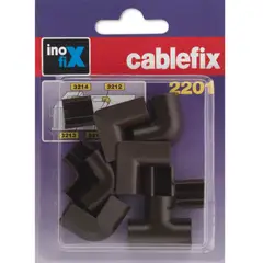 INOFIX - Accesorios para Canaleta 8x7mm Marron