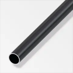 ALFER - Tubo Redondo 23.5 Negro 2.5M
