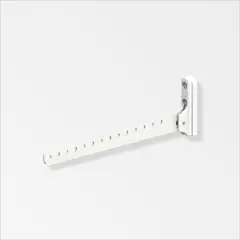 ALFER - Gancho Ropa 330 Aluminio Bco