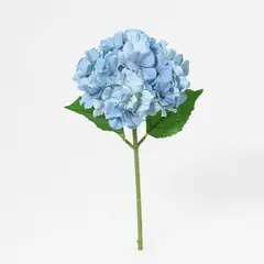 JUST HOME COLLECTION - Vara de Flor Artificial Hortensia Azul 48cm