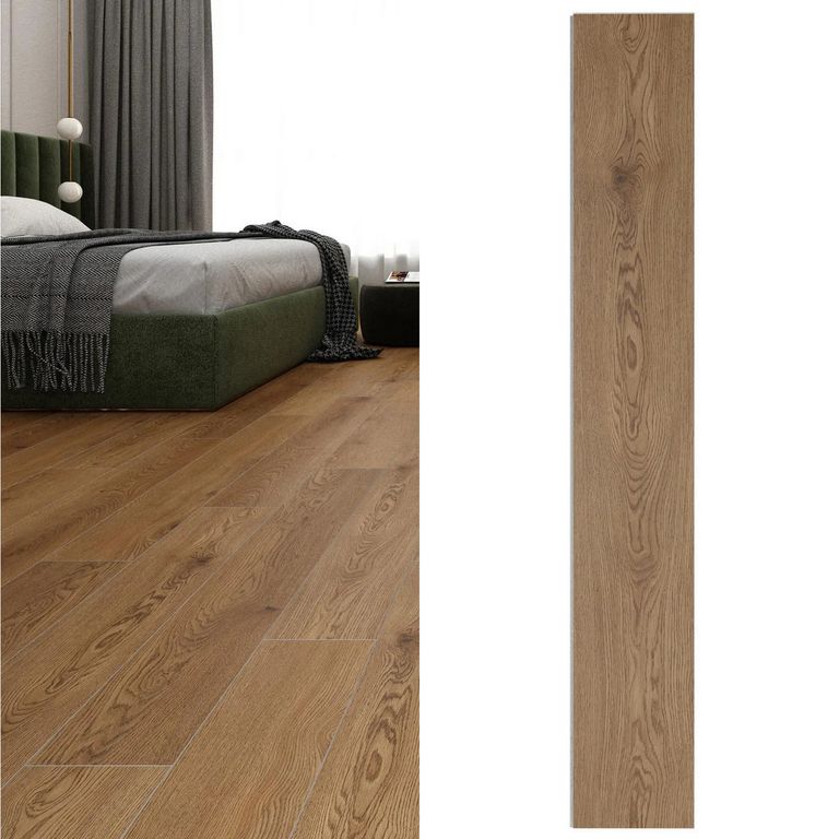 Piso SPC Tesun Oak 4.2 mm 18.2x122 cm 3.11 m2