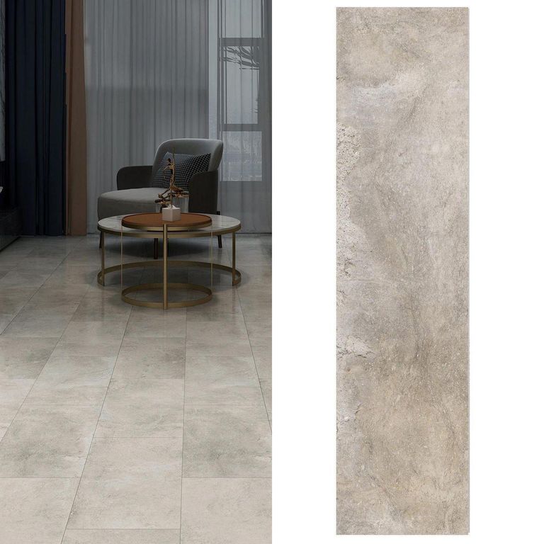 Piso SPC Krater Tanned 5 mm 30.5x122 cm 2.6 m2