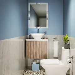 SENSI DACQUA - Espejo de Baño Marco Frosting 60x80cm