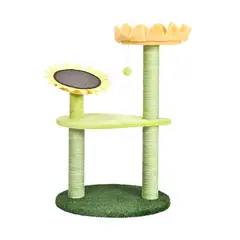 PETIZOOS - Rascador de Gato Girasol 95 cm
