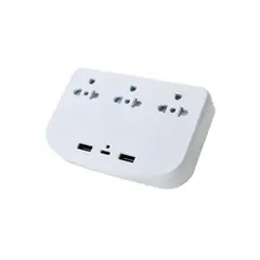 HALUX - Adaptador Univ 3T/2Usb/Usb-C B