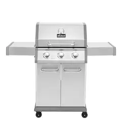 MR BEEF - Parrilla a Gas 3 Quemadores Acero Expert