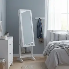 JUST HOME COLLECTION - Espejo Joyero 41x150cm Blanco