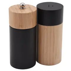 JUST HOME COLLECTION - Set de Condimenterios Bambu Bicolor