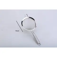 JUST HOME COLLECTION - Colador de Acero Inoxidable 14 cm