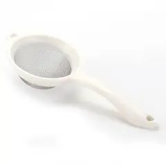 JUST HOME COLLECTION - Colador Plástico Blanco 7.5cm