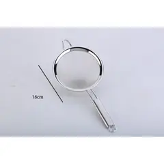 JUST HOME COLLECTION - Colador de Acero Inoxidable 16 cm