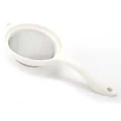 JUST HOME COLLECTION - Colador de Plástico Blanco 15.5cm