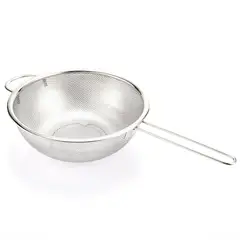 JUST HOME COLLECTION - Colador de Acero 23.5cm con Asa