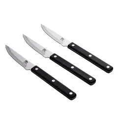 JUST HOME COLLECTION - Set x3 Cuchillos Sierra para Carne