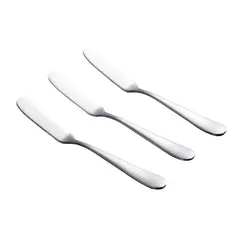JUST HOME COLLECTION - Set x3 Cuchillos para Mantequilla