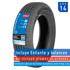 AUTOSTYLE - Llanta 175/65R14 82H Z-108