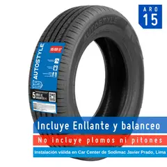 AUTOSTYLE - Llanta 195 65R15 91V Z-108
