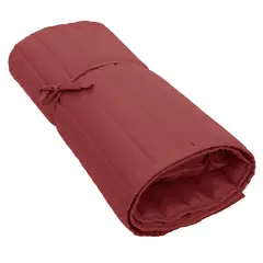 JUST HOME COLLECTION - Esterilla con Almohada Rojo TC231113773 60x180 cm