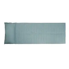 JUST HOME COLLECTION - Esterilla con Almohada Celeste TC231113772 60x180 cm