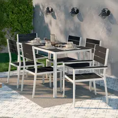 JUST HOME COLLECTION - Comedor de Terraza Frankfurt para 6 Personas