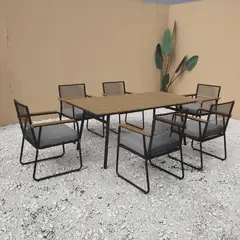 JUST HOME COLLECTION - Juego de Comedor Granada para 6 Personas