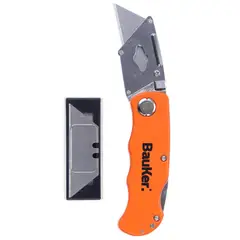 BAUKER - Cuchilla Plegable de Bolsillo