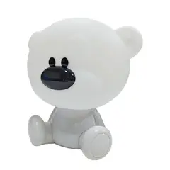 JUST HOME COLLECTION - Lámpara de Escritorio Kids Oso Blanco