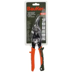 BAUKER - Tijera Hojalatera Corte Izquierdo