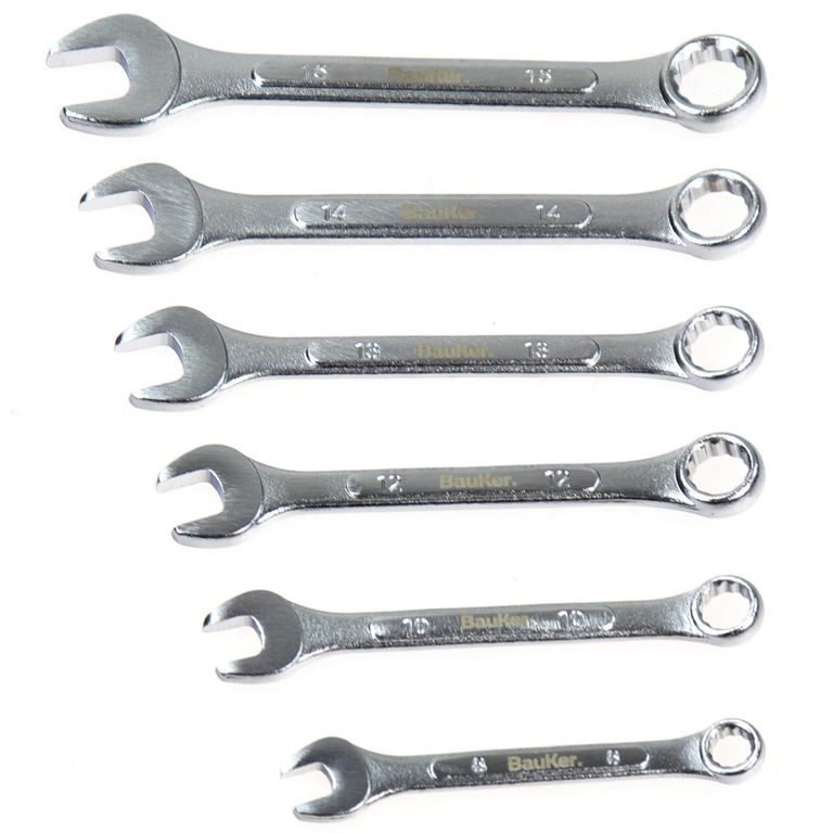 Set x6 Llaves Punta Y Corona