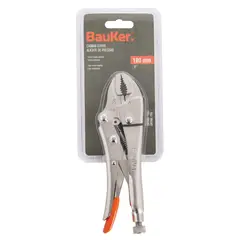 BAUKER - Alicate Tipo Caimán Curvo 7 "