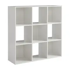 JUST HOME COLLECTION - Estante Librero Cubo Blanco