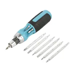 undefined - Destornillador Ratchet 14 en 1 Duratech