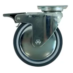 FIXSER - Rueda Giratoria TPE con Freno 55Kg