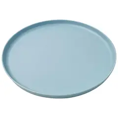 JUST HOME COLLECTION - Set x4 Platos de Melamina 26.5 cm Celeste