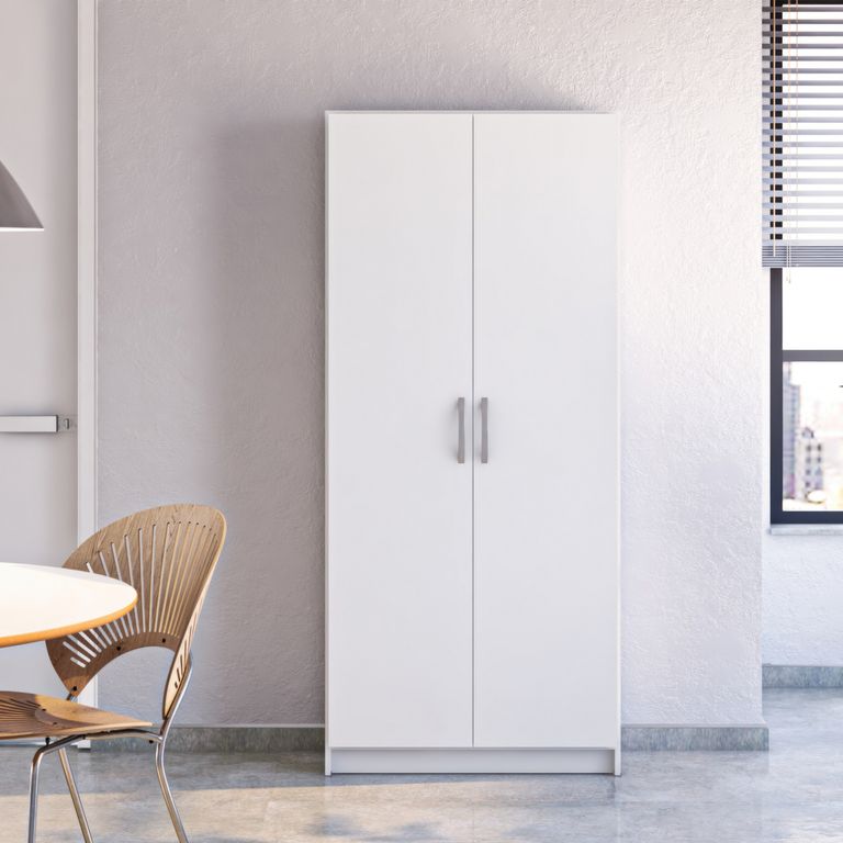 Alacena Multiuso 2 Puertas Blanco MDP 80x180cm
