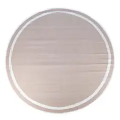 JUST HOME COLLECTION - Alfombra Terraza Redonda Clásico Beige 180cm