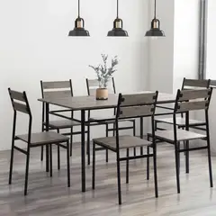 JUST HOME COLLECTION - Set Comedor Laila 6 Sillas