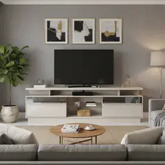 JUST HOME COLLECTION - Mesa de TV 70" Recife