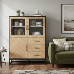 JUST HOME COLLECTION - Vitrina Santa Cruz