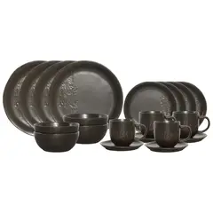 JUST HOME COLLECTION - Juego de Vajilla 20 Piezas Osaka