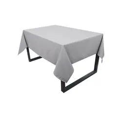 JUST HOME COLLECTION - Mantel Cuadrado 180x180cm Gris