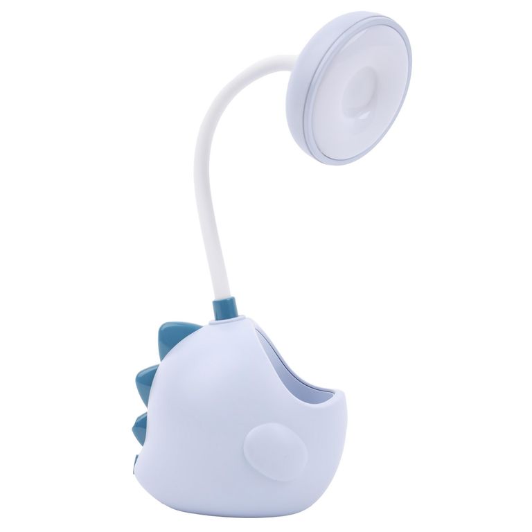 Lámpara de Mesa Infantil USB Dino Azul