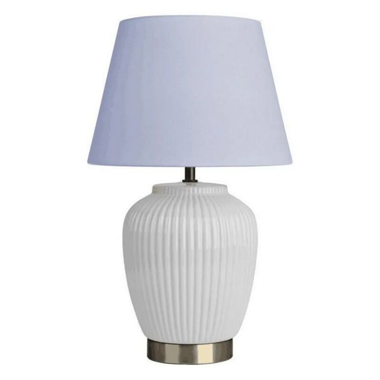 Lámpara de Mesa 1 Luz Rosiers Blanca