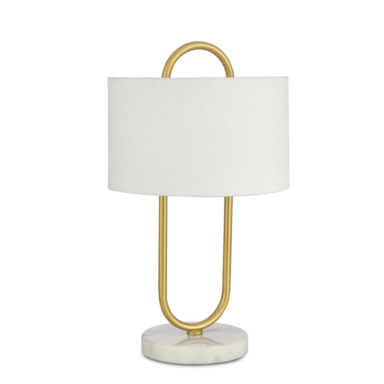 Lámpara de Mesa Calisto Beige