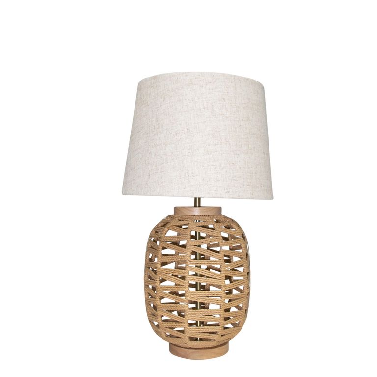 Lámpara de Mesa Rope Beige