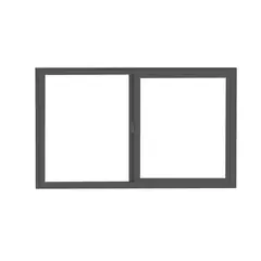 WINTEC - Ventana de Aluminio Next Antracita 100x60 cm