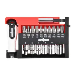 UBERMANN - Set Puntas y Dados x28