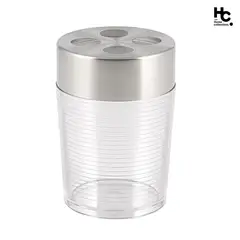 JUST HOME COLLECTION - Portacepillo Aqua Transparente