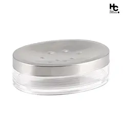 JUST HOME COLLECTION - Jabonera Aqua Transparente.